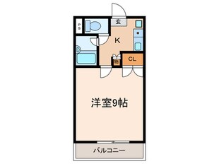 上北マンションの物件間取画像